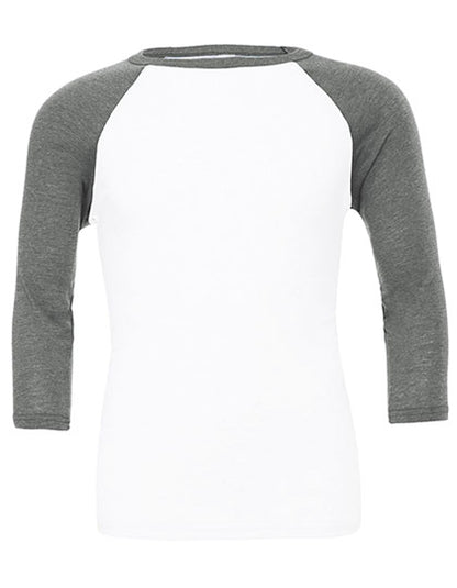 Unisex 3/4 Sleeve Baseball T-Shirt (CV3200)