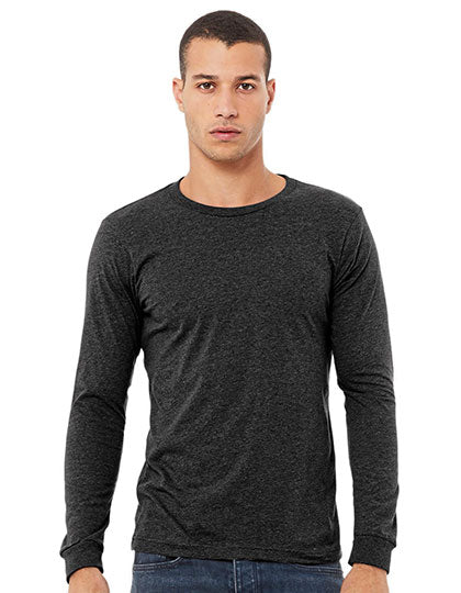 Unisex Heather CVC Long Sleeve Tee (CV3501CVC)