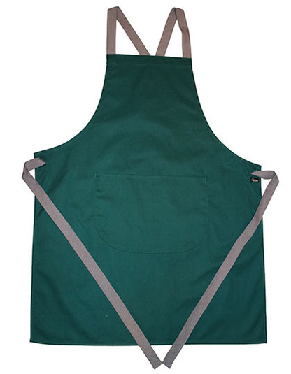 Apron With Grey Ties Crossover (DL130)
