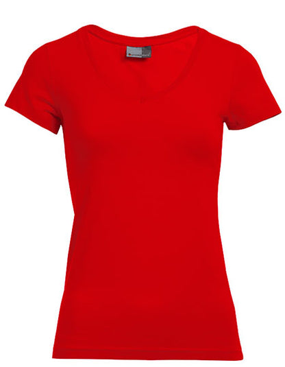 Women´s Slim Fit V-Neck-T (E3086)