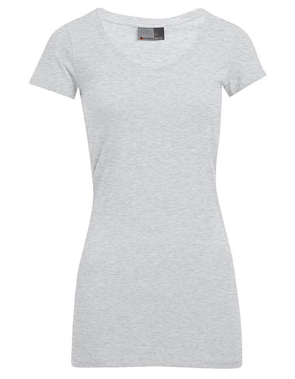 Women´s Slim Fit V-Neck-T Long (E3087)