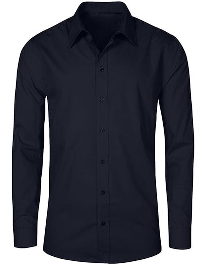 Men´s Poplin Shirt Long Sleeve (E6310)