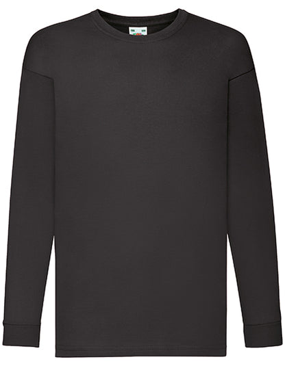 Kids´ Valueweight Long Sleeve T (F240K)