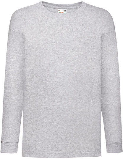 Kids´ Valueweight Long Sleeve T (F240K)