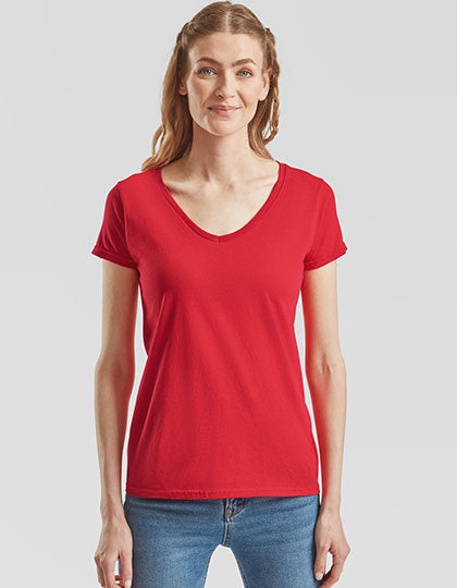 Ladies´ Iconic 150 V Neck T (F274)
