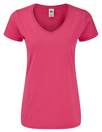 Ladies´ Iconic 150 V Neck T (F274)