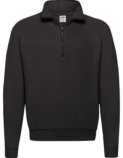 Classic Zip Neck Sweat (F382N)