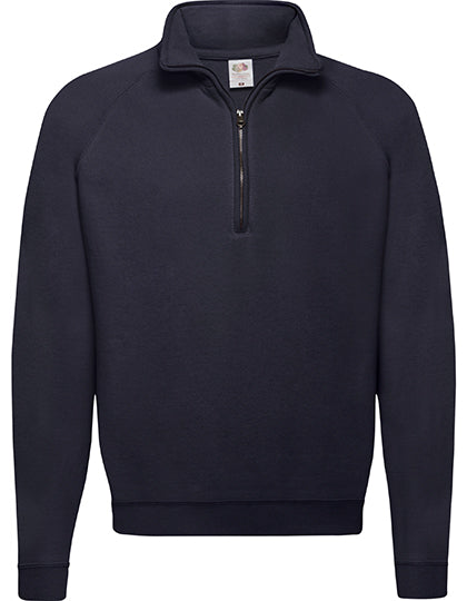 Classic Zip Neck Sweat (F382N)