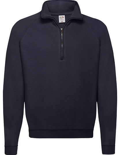 Classic Zip Neck Sweat (F382N)