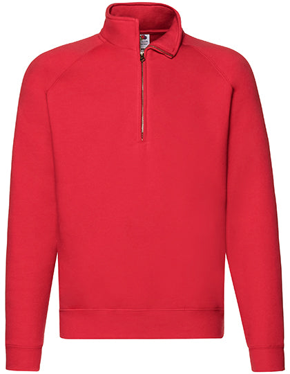 Classic Zip Neck Sweat (F382N)