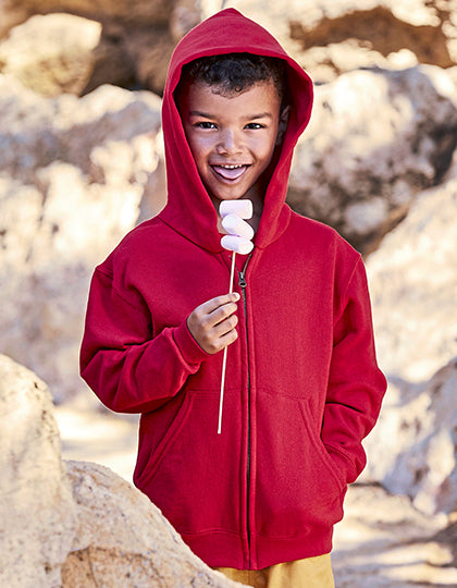 Kids´ Classic Hooded Sweat Jacket (F401NK)