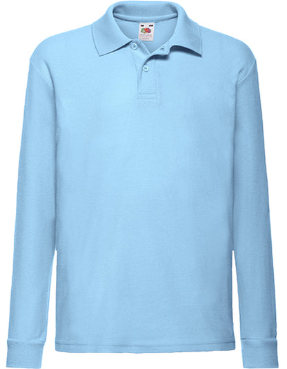 Kids´ Long Sleeve 65/35 Polo (F504K)