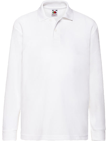 Kids´ Long Sleeve 65/35 Polo (F504K)
