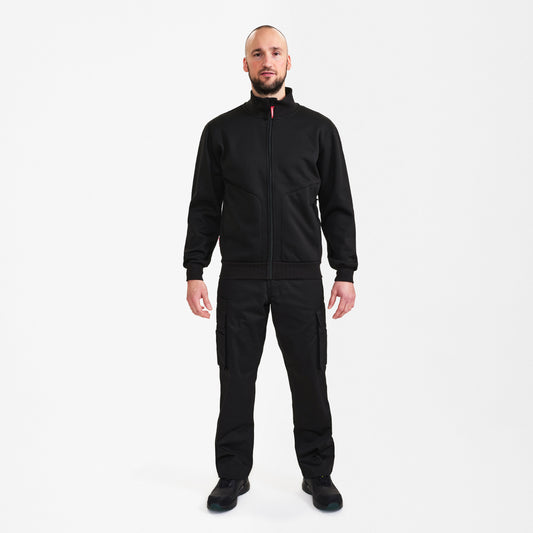 Extend Sweat-Jacke mit hohem Kragen (8024-233)