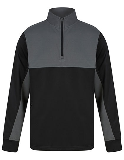 Adults 1/4 Zip Tracksuit Top (FH874)