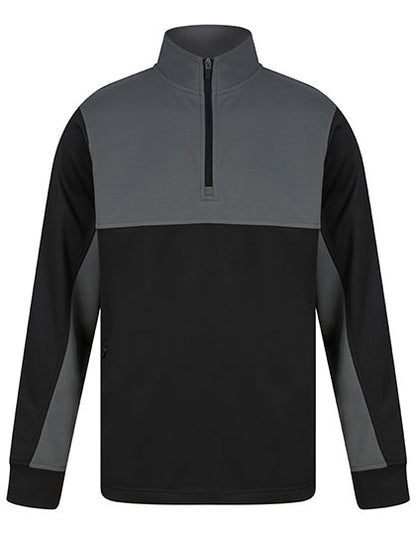 Adults 1/4 Zip Tracksuit Top (FH874)