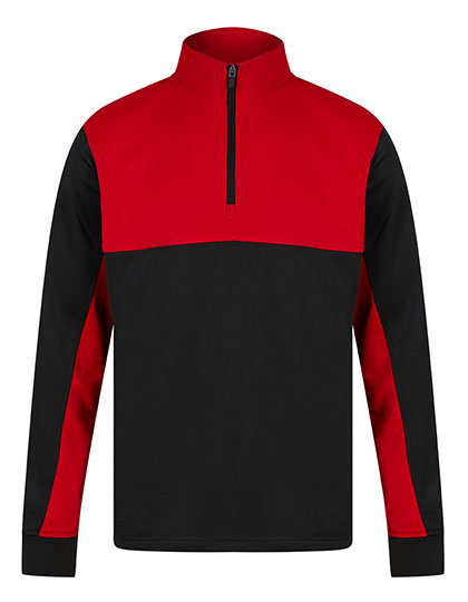 Adults 1/4 Zip Tracksuit Top (FH874)