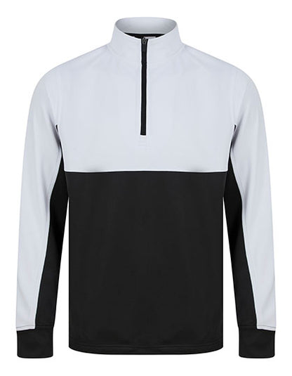 Adults 1/4 Zip Tracksuit Top (FH874)