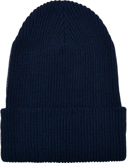 Recycled Yarn Ribbed Knit Beanie (FX1504RY)
