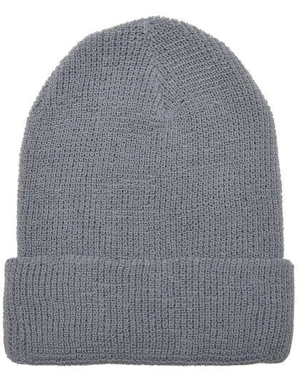 Recycled Yarn Waffle Knit Beanie (FX1505RY)