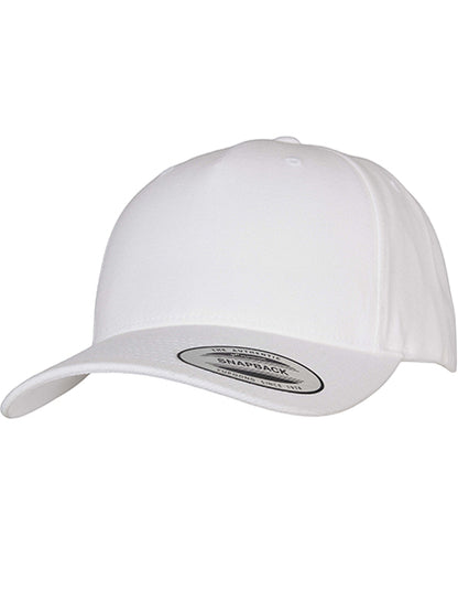 YP Classics 5-Panel Premium Curved Visor Snapback Cap (FX5789M)