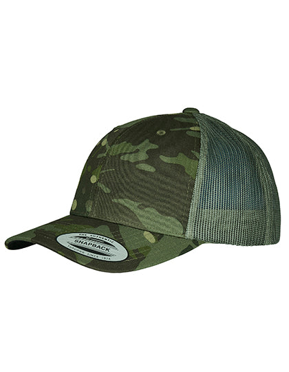 Retro Trucker Multicam Cap (FX6606MC)