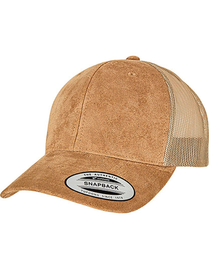 Suede Leather Trucker Cap (FX6606SU)