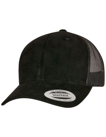 Suede Leather Trucker Cap (FX6606SU)