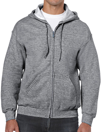 Heavy Blend™ Adult Full Zip Hooded Sweatshirt (G18600)
