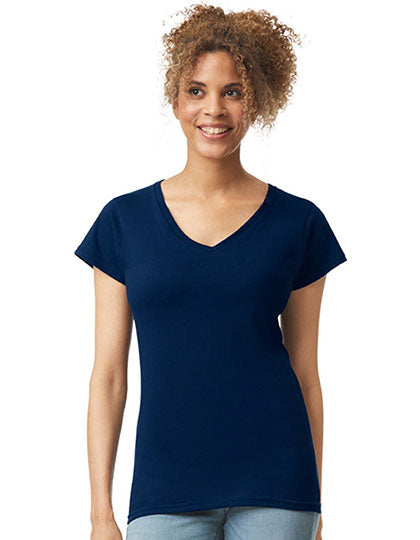 Softstyle® Women´s V-Neck T-Shirt (G64V00L)