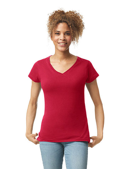 Softstyle® Women´s V-Neck T-Shirt (G64V00L)
