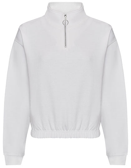 Women´s Cropped 1/4 Zip Sweat (JH037)