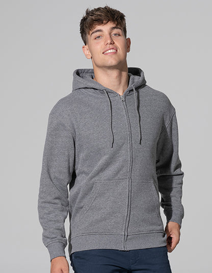 Unisex Hooded Full Zip Sweat Fuji (JHK425)