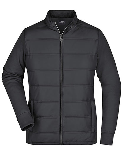 Ladies´ Hybrid Sweat Jacket (JN1123)