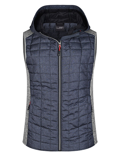 Ladies´ Knitted Hybrid Vest (JN767)