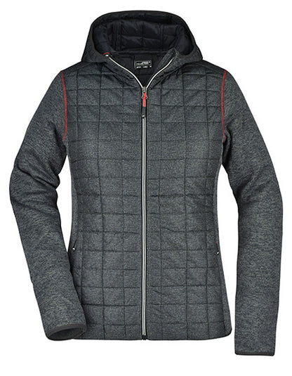 Ladies´ Knitted Hybrid Jacket (JN771)