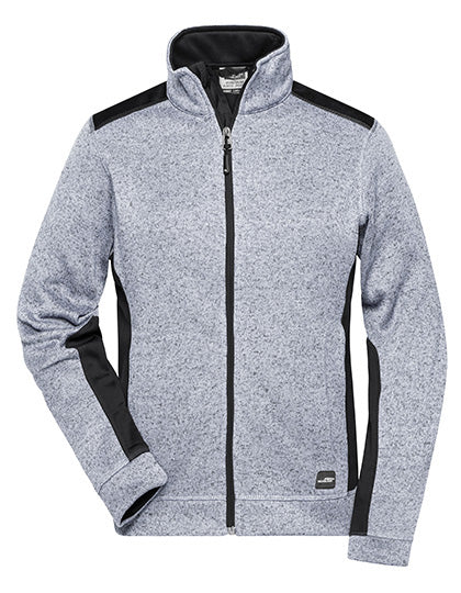 Ladies´ Knitted Workwear Fleece Jacket -STRONG- (JN861)