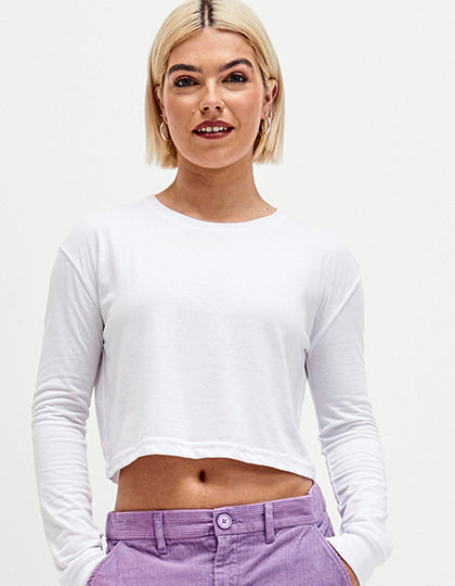 Women´s Long Sleeve Cropped T (JT016)