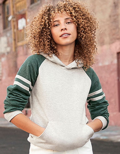 Nublend® Varsity Colour-Block Hooded Sweatshirt (JZ97CR0)