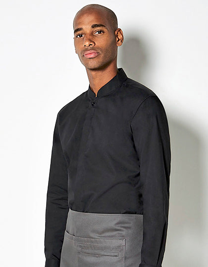 Men´s Tailored Fit Mandarin Collar Shirt Long Sleeve (K123)