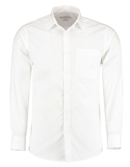 Men´s Tailored Fit Poplin Shirt Long Sleeve (K142)