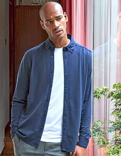 Tailored Fit Superwash® 60º Pique Shirt Long Sleeve (K143)