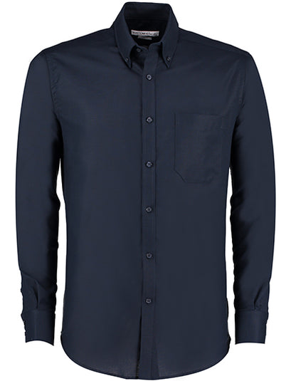 Men`s Slim Fit Workwear Oxford Shirt Long Sleeve (K184)