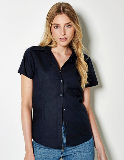 Women´s Tailored Fit Workwear Oxford Shirt Short Sleeve (K360)