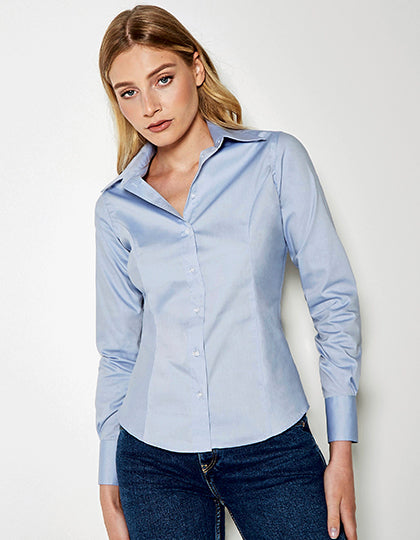 Women´s Tailored Fit Corporate Oxford Shirt Long Sleeve (K702)
