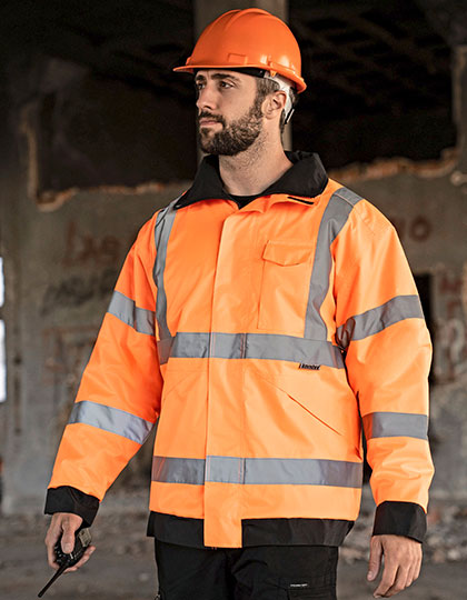 Hi-Vis Light Rain Jacket Kaunas (KX020)
