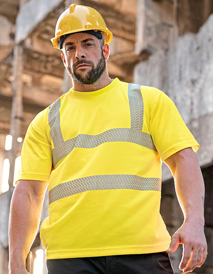 Hi-Vis Broken Reflective Premium T-Shirt Alhambra (KX072)