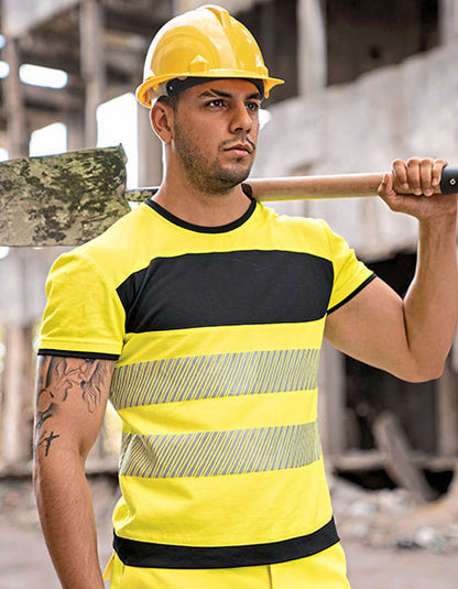 EOS Hi-Vis Workwear T-Shirt With Printing Area (KX1000)