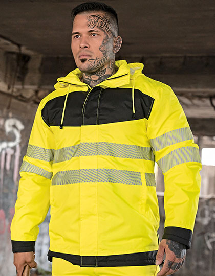 EOS Hi-Vis Workwear Parka With Printing Area (KX1004)