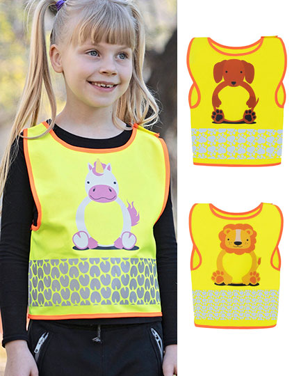 Children's Safety Vest Funtastic Wildlife CO² Neutral (KX119K)